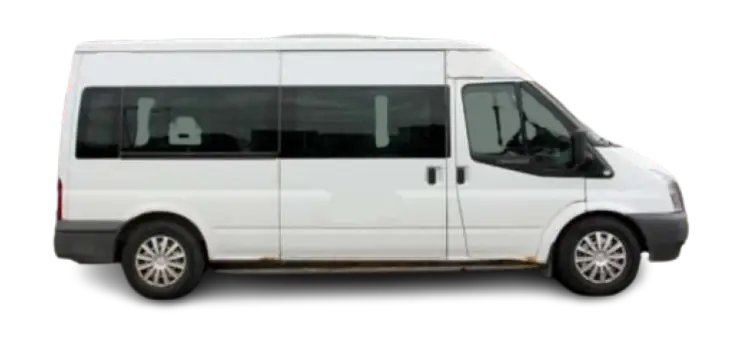 12 vietų mikroautobuso nuoma – puikiai tinka bernvakariams, mergvakariams ir išvykoms į gamtą