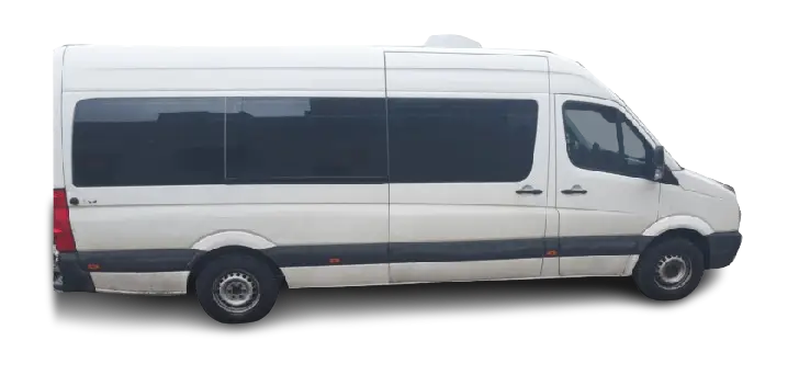 10 vietų mikroautobuso nuoma – nepriklausomoms kelionėms be miesto transporto grafiko