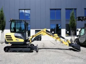 Pigia mini ekskavatoriaus nuoma Vilniuje su Yanmar SV26